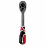 YATO Ratchet 1/4" 155 mm upognjena