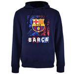 FC Barcelona Marble pulover s kapuco, velikost XL