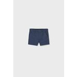 Kratke hlače za dojenčka Mayoral mornarsko modra barva - mornarsko modra. Za dojenčke kratke hlače iz kolekcije Mayoral. Model izdelan iz tkanine.