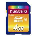 Transcend SDHC 4GB spominska kartica