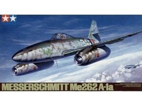 Tamiya maketa-miniatura Messerschmitt Me 262 A-1a • maketa-miniatura 1:48 starodobna letala • Level 4