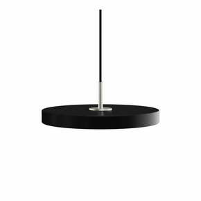 Črna LED zatemnitvena viseča svetilka s kovinskim senčnikom ø 31 cm Asteria Plus Mini – UMAGE