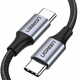 Ugreen US261 kabel USB-C / USB-C QC 60W 3A 1m, črna