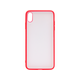 Chameleon Apple iPhone XS Max - Gumiran ovitek (TPU+PC) - rdeč