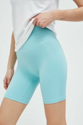 Kratke hlače za vadbo Casall turkizna barva - turkizna. Kratke hlače za vadbo iz kolekcije Casall. Model izdelan iz hitrosušečega materiala.