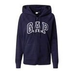 Gap Mikina GAP logo french fleece zip Tmavě modrá GAP_639910-04 M