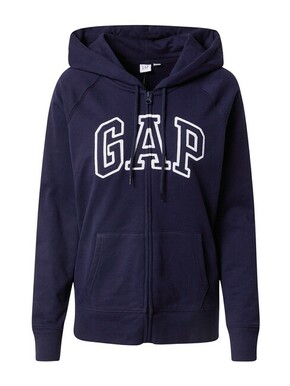 Gap Mikina GAP logo french fleece zip Tmavě modrá GAP_639910-04 M