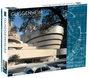 Galison Dvostranska sestavljanka Frank Lloyd Wright Guggenheim 500 kosov