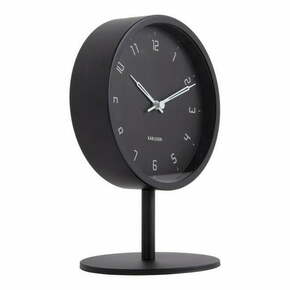 Namizna ura Karlsson Stark - črna. Namizna ura iz kolekcije Karlsson. Model izdelan iz železa.