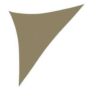 Shumee Vrtno jadro Oxford Cloth Triangular 5x5x6 m Bež