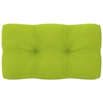 vidaXL Blazina za kavč iz palet svetlo zelena 70x40x10 cm