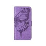 Chameleon Samsung Galaxy S24 Ultra - Preklopna torbica (WLGO-Butterfly) - vijolična