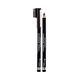 Rimmel London Professional Eyebrow Pencil svinčnik za obrvi s čopičem 1,4 g odtenek 001 Dark Brown
