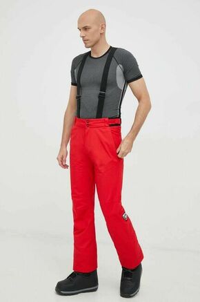 Smučarske hlače Rossignol rdeča barva - rdeča. Smučarske hlače iz kolekcije Rossignol. Model izdelan materiala