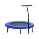 VIDAXL Fitnes trampolin z ročajem in varnostno oblogo 122 cm