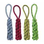 WEBHIDDENBRAND Pet Toys vrv igrača za pse, modra/rdeča/rumena/zelena, 35 cm