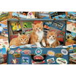 WEBHIDDENBRAND Puzzle Potujoče mačke 200 kosov