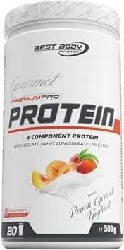 Best Body Nutrition Gourmet Premium Pro Protein 500 g - Peach Apricot Yoghurt