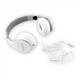 SBox HS-501 gaming slušalke, 3.5 mm, bela/modra/rdeča/črna, mikrofon