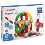 Miniland Baby Magnetics, magnetni komplet, 36 delov, 3-6 let,