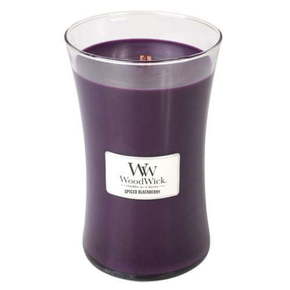 Woodwick Dišeča vaza za sveče Začinjena robidnica 609