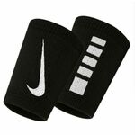 Trak za zapestje Nike 2-pack črna barva - črna. Trak za zapestje iz kolekcije Nike. Model izdelan iz tkanine s tehnologijo za odvajanje vlage.