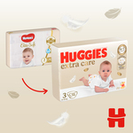 HUGGIES® Extra Care plenice za enkratno uporabo 3 (6-10 kg) 72 kos