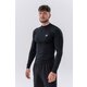 Nebbia Functional T-shirt with Long Sleeves Active Black L Fitnes majica