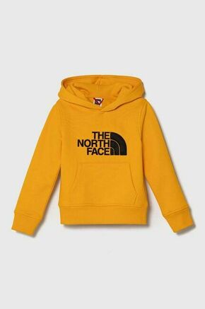 Otroški pulover The North Face rumena barva