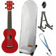 Mahalo MR1-RD SET Soprano ukulele Rdeča