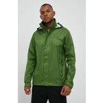 Vodoodporna jakna Marmot PreCip Eco moška, zelena barva - zelena. Vodoodporna jakna iz kolekcije Marmot. Nepodložen model, izdelan iz vodoodpornega materiala z visoko zračnostjo.