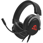Marvo Scorpion HG9052 gaming slušalke, 3.5 mm/USB, rdeča/črna, 110dB/mW, mikrofon