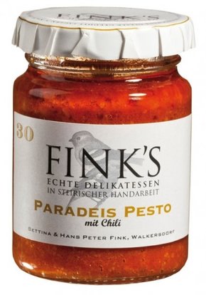 Fink's Delikatessen Paradižnikov pesto s čilijem - 106 ml