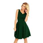 Numoco Ženska obleka 114-10, zelena, XL