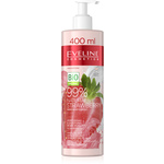 Eveline Cosmetics Bio Organic Natural Strawberry jogurt za telo za suho in razdraženo kožo 400 ml
