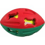 DF gumijasta žoga za rugby z mešano barvo teniškega copata 12,5 cm