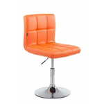 BHM Germany Barski stol Palm, oranžna barva