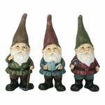 Vrtne figurice v kompletu 3 ks iz poliresina Gnome – Esschert Design