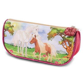 NICI Pencil pouch pony Lorenzo and horse Winnie