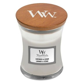 Woodwick Dišeča vaza za sveče Lavender &amp; Cedar 85 g