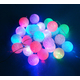 Novoletne lučke bunke 24 LED, multicolor