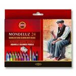 Koh-i-Noor akvarelne barvice MONDELUZ likovni set 24 kosov