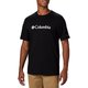 Columbia T-shirt - črna. T-shirt iz zbirke Columbia. Model narejen iz tanka, rahlo elastična tkanina.