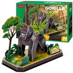 Puzzle 3D Zvierací kamaráti Gorila - 34 dielikov