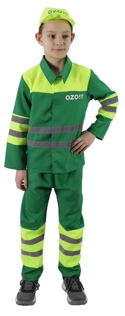 WEBHIDDENBRAND Otroški kostum smetarja OZO!!! (M)