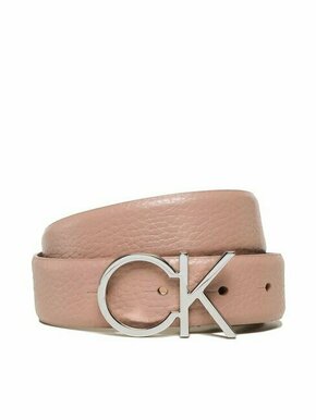 Calvin Klein Ženski pas Re-Lock Ck Logo Belt 30mm Pbl K60K610413 Roza