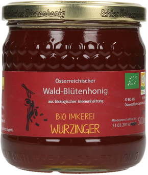Honig Wurzinger Bio-gozdni cvetlični med - 500 g