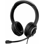 Slušalke Sandberg - MiniJack Chat slušalke (mikrofon; 3,5 mm priključek; nadzor glasnosti; 1,8 m kabel; črna)