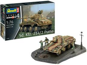 REVELL vojaški tank Sd.Kfz. 234/2 Puma 03288