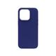 Chameleon Apple iPhone 13 Pro - Silikonski ovitek (liquid silicone) - Soft - Navy Blue
